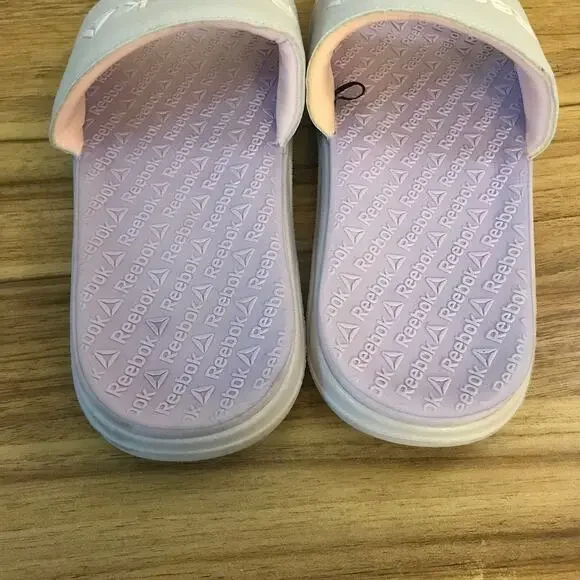 Reebok Women's Dual Density Slip-On Slide Recovery Sandals Purple Size 11 NWOT - Picture 3 of 5